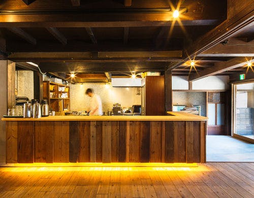 施設内1階のレストラン（夕食ご提供場所）