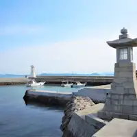 御手洗の観光スポット 高灯篭