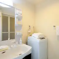 【객실 2LDK】세탁기・세면대