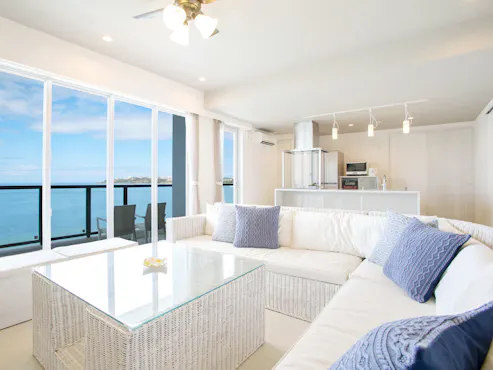 【스위트룸】탁 트인 오션뷰