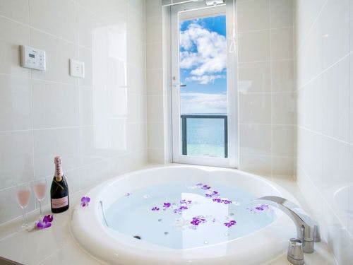 【客室スイート】バルコニーからの景色