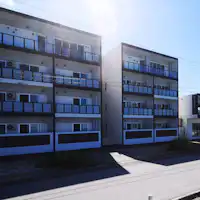 【호텔 발코니 측】발코니 측 외관