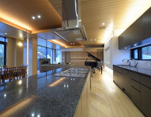 アイランドキッチン photo by Goshima