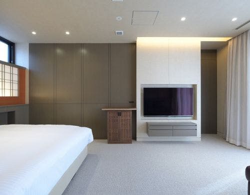 主寝室　photo by Goshima