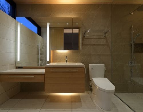 バスルーム　photo by Goshima