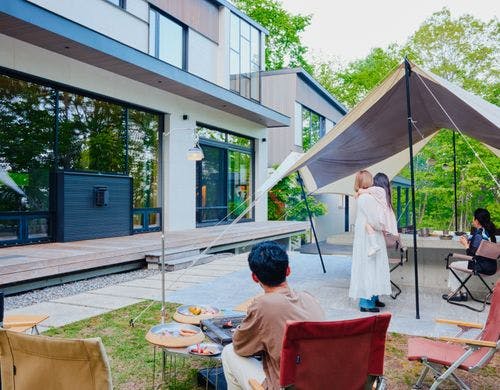 BBQオプションあり（有料）