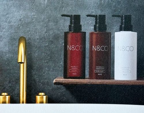 アメニティはKOSEの「NATURE & CO」