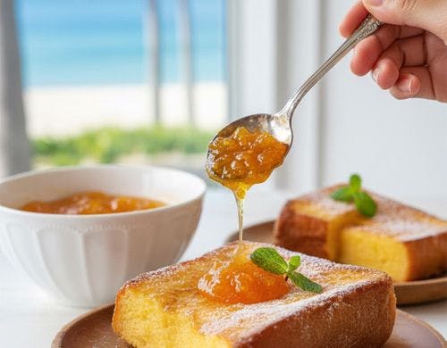 蒸し焼きが生んだ新食感　フレンチトースト