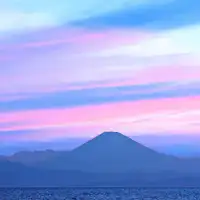 富士山夕景