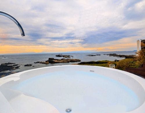 絶景の水風呂です。