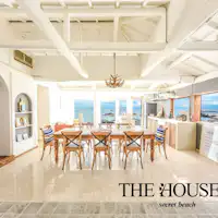 客廳與餐廳全景