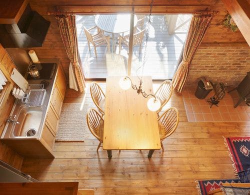 スタンダードログハウス リビング一例