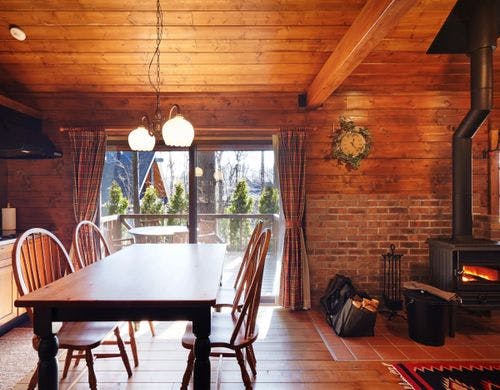 スタンダードログハウス リビング一例