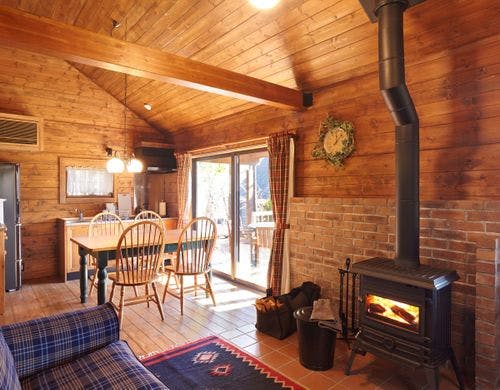 スタンダードログハウス リビング一例