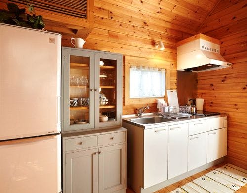 スタンダードログハウス キッチン一例