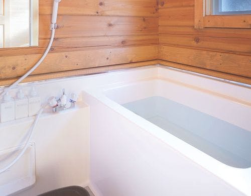 スタンダードログハウス 浴室一例