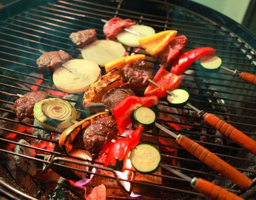 バーベキュー用具もございます