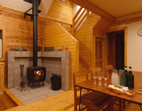 グランドヴィラ 薪ストーブ一例