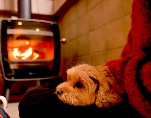 グランドヴィラ 薪ストーブ一例