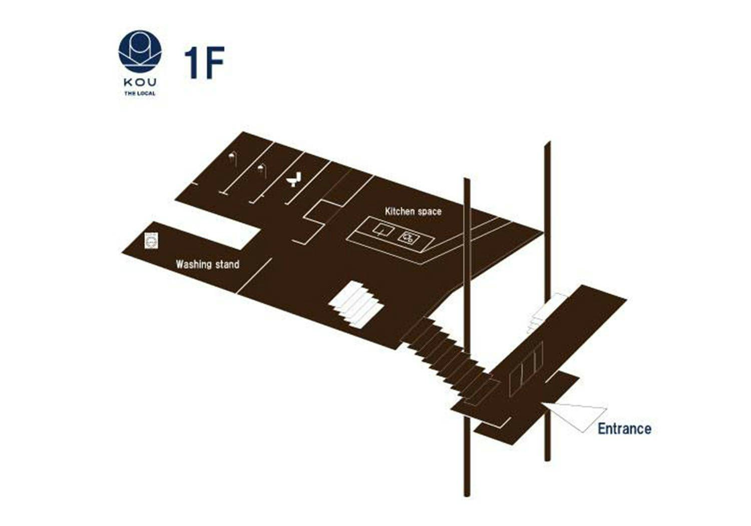 1階の館内図です。