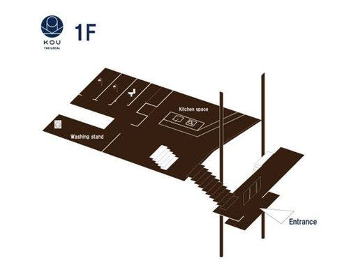 1階の館内図です。