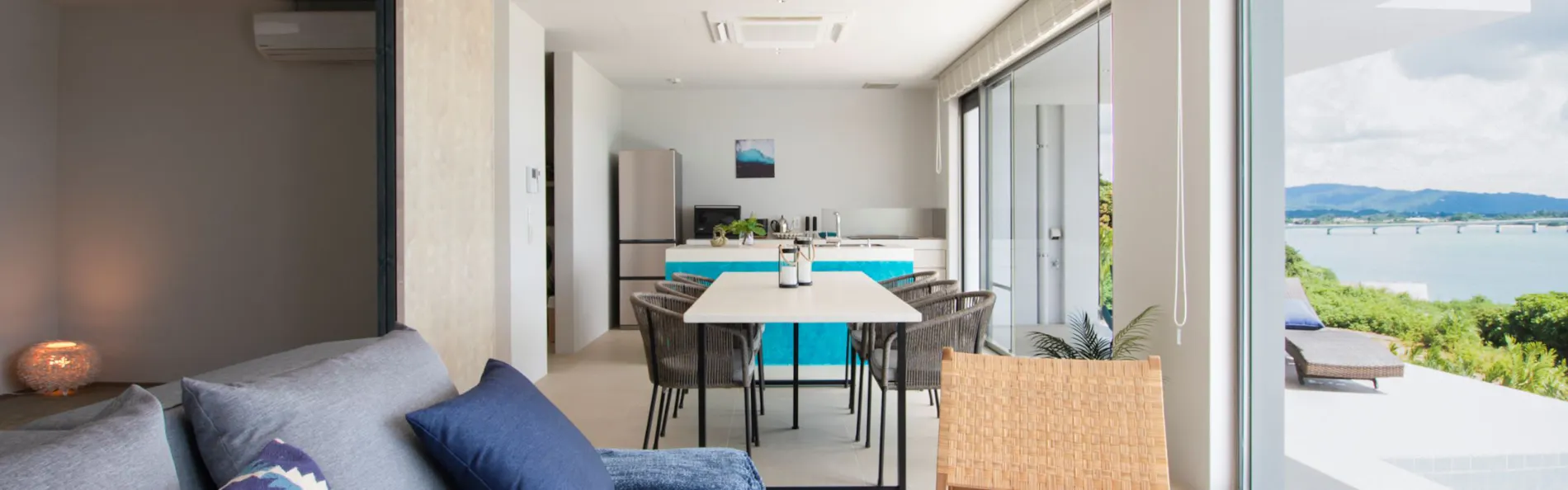 KOURI VILLA Indigo