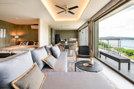 Adan(2F) ห้องนั่งเล่น ห้องรับประทานอาหาร และห้องครัว