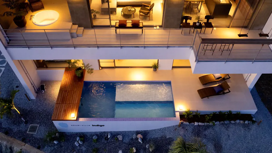KOURI VILLA Indigo