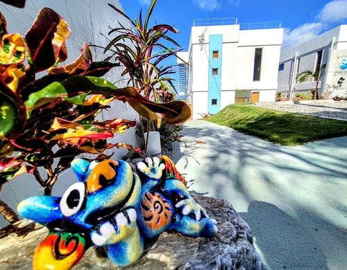 ヴィラ「空」のシーサー