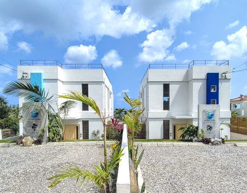 オーシャンビュー石垣の2棟のヴィラ