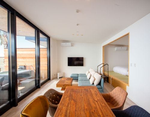 デラックス1ベッドルームヴィラ　室内