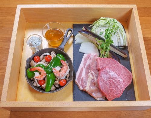 【オードブル&淡路和牛BBQセット】