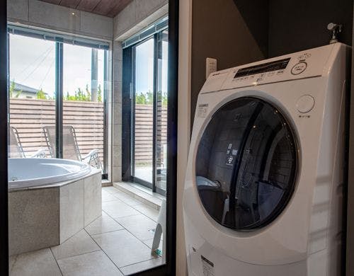 乾燥機付ドラム洗濯機も備えています