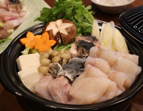 【冬季限定】天然ふぐ鍋プラン