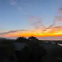 日の出を望む贅沢なひととき