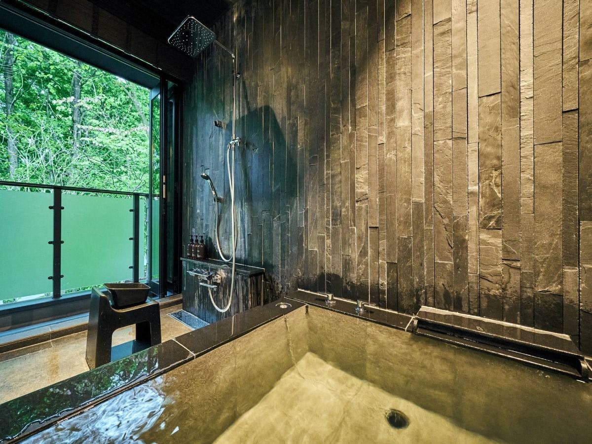 Rakuten STAY VILLA 箱根仙石原の北館N105・N106の温泉ビューバス