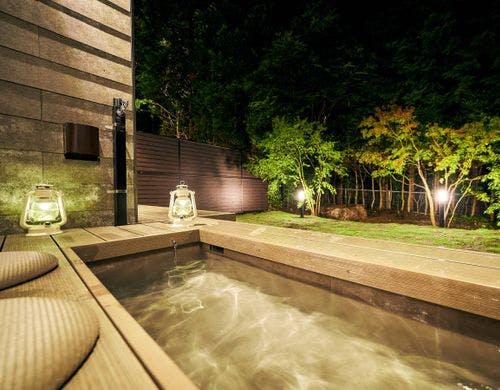 【北館】全室共通/温泉かけ流し足湯