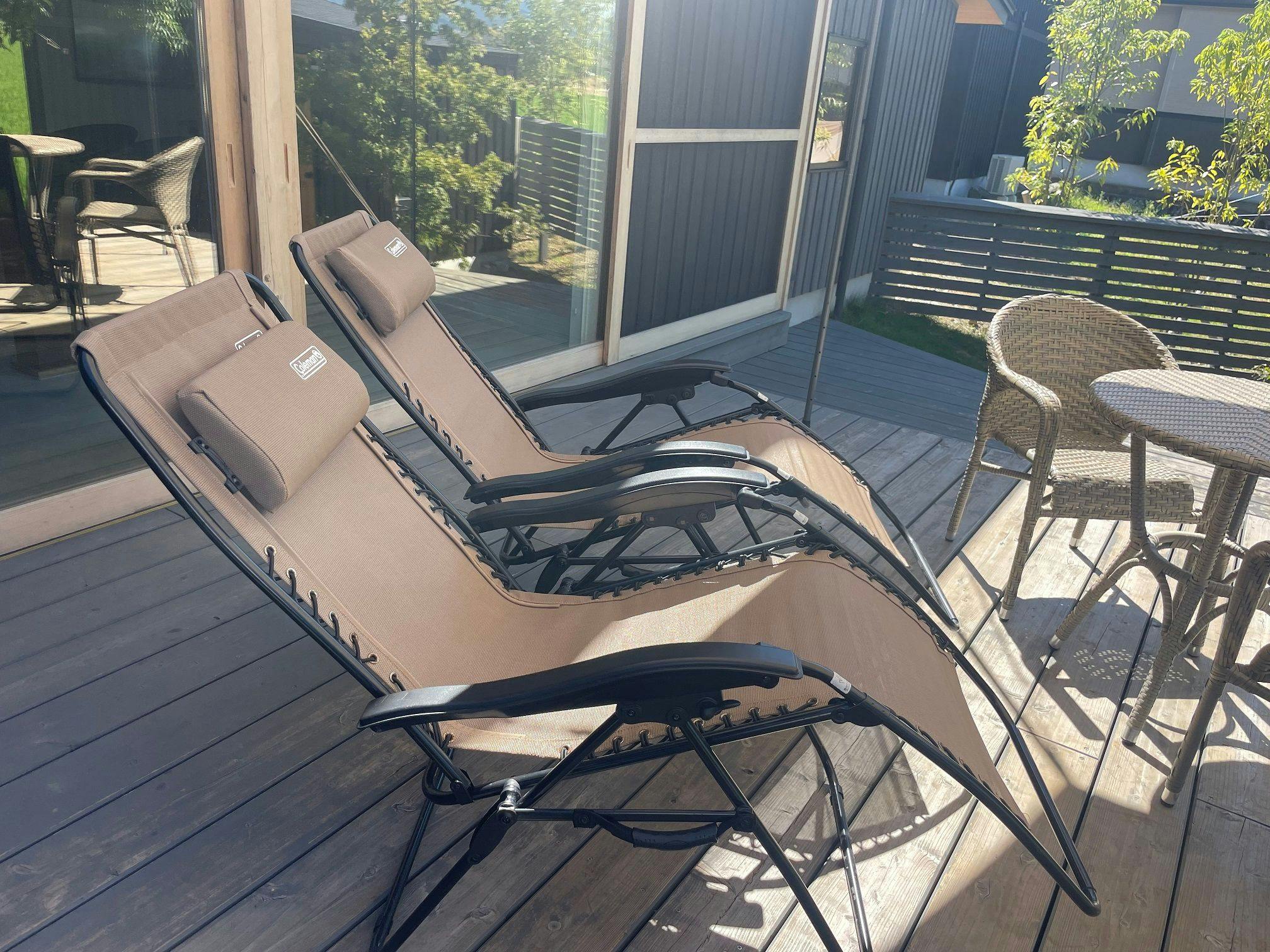 タープ・ウッドデッキ