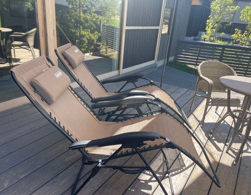 タープ・ウッドデッキ