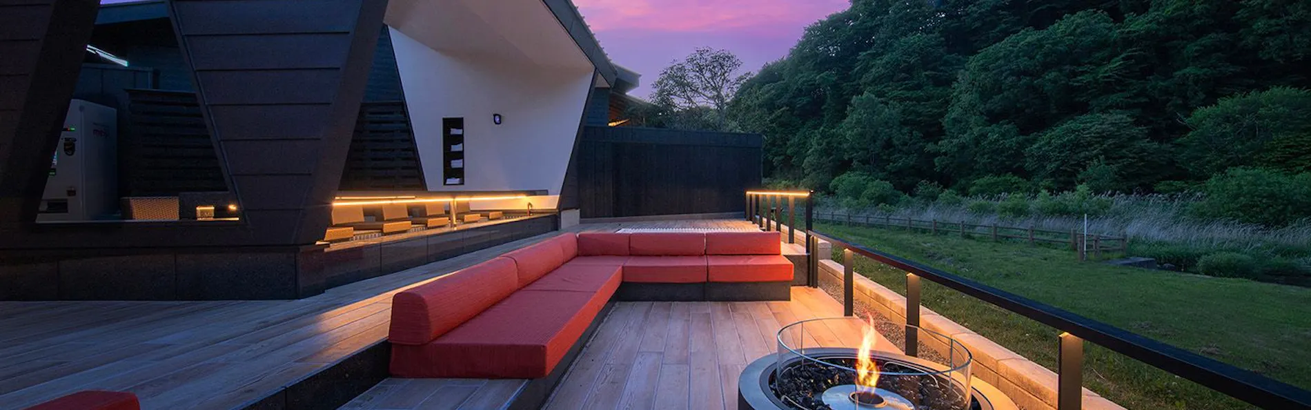 露天風呂付きヴィラ紅葉