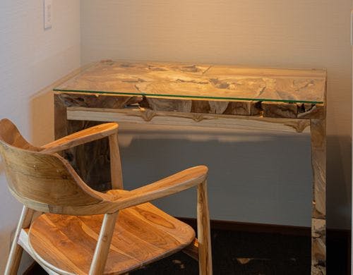 机は、各洋室にございます。