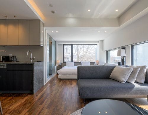 スタジオルーム　キッチンダイニング