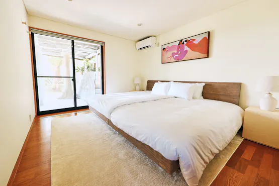 ห้องเตียงเซมิ-ดับเบิล 2 เตียง