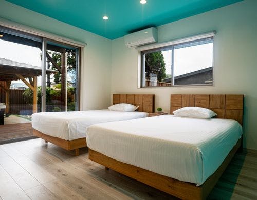 ツインベッドルーム①