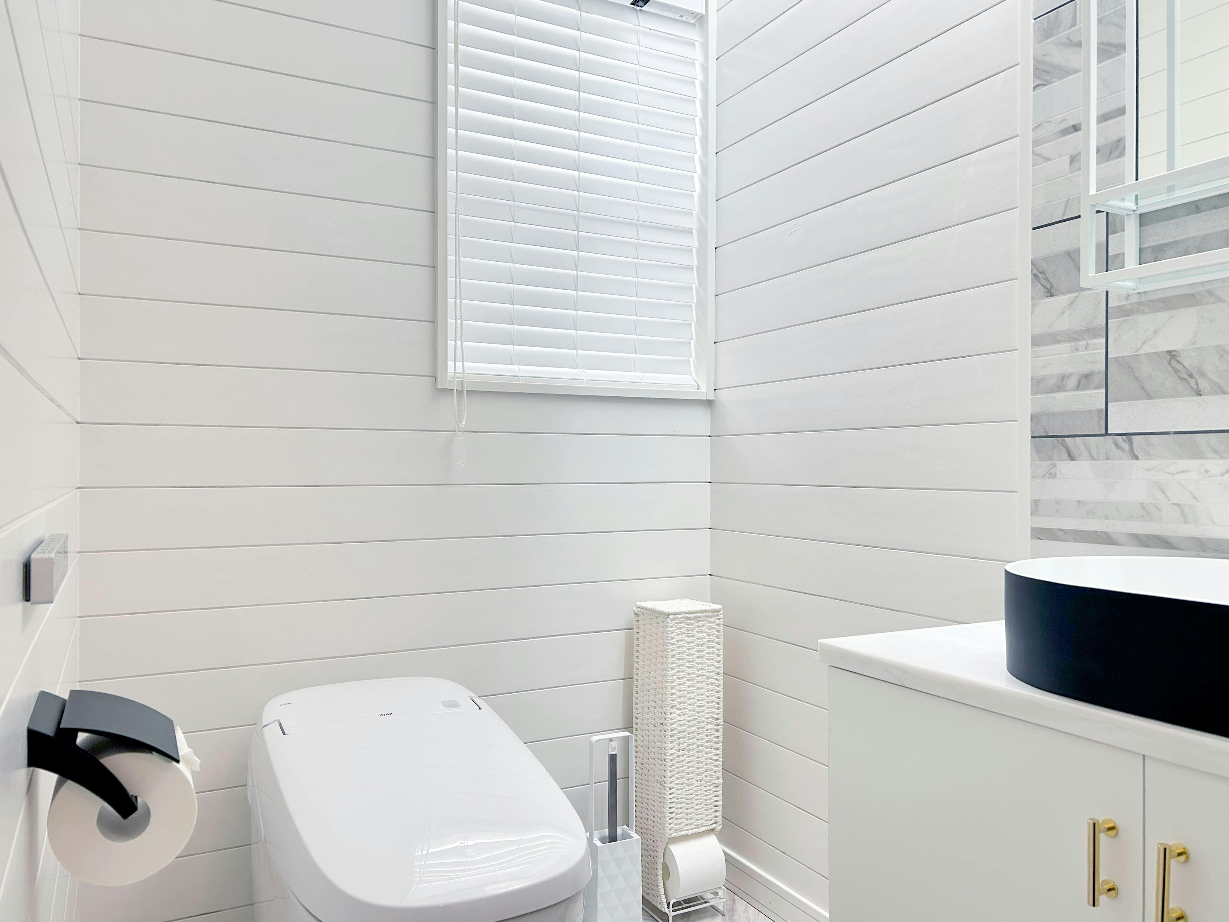 ห้องน้ำที่สะอาดและดูดี