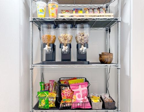 食べ放題のスナック