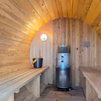 ซาวน่าส่วนตัวแบบบาร์เรล