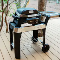 電気式BBQグリルの貸し出し(有料)あり