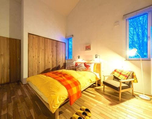 Wベッドルーム（夜）