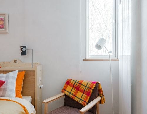 Wベッドルーム窓側